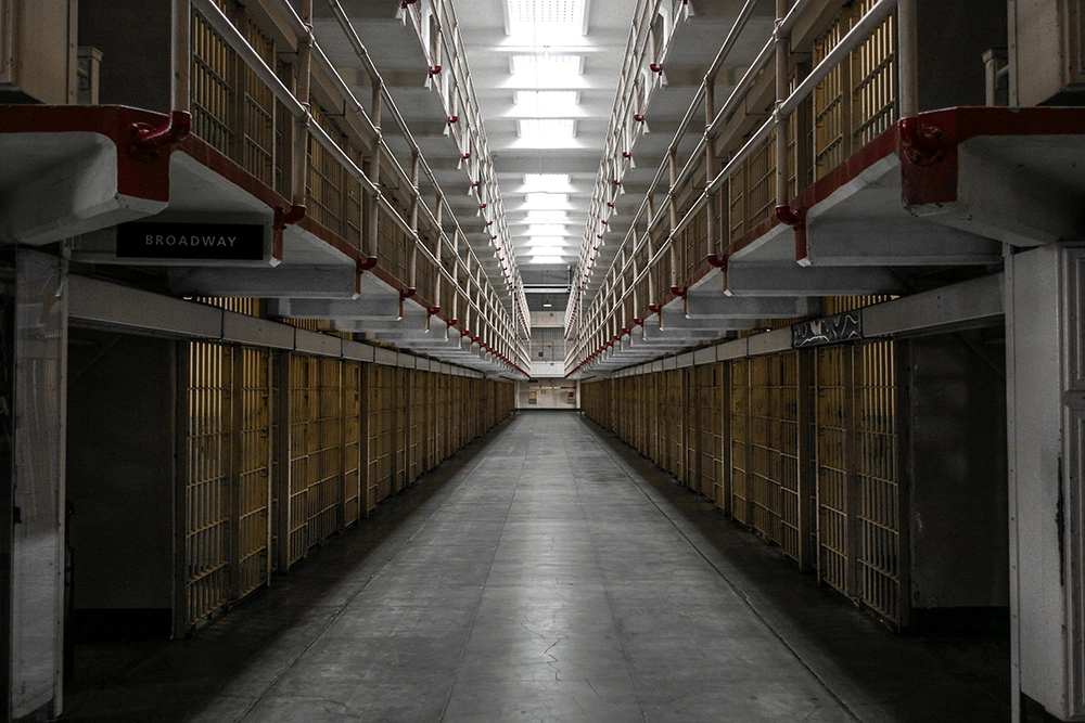 Alcatraz Prison Broadway Cells copyright 2024 sublunar