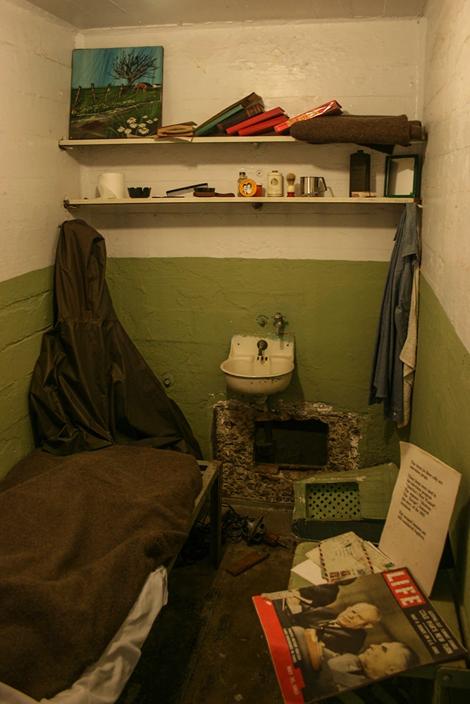 Alcatraz Prison Escape Cell copyright 2024 sublunar