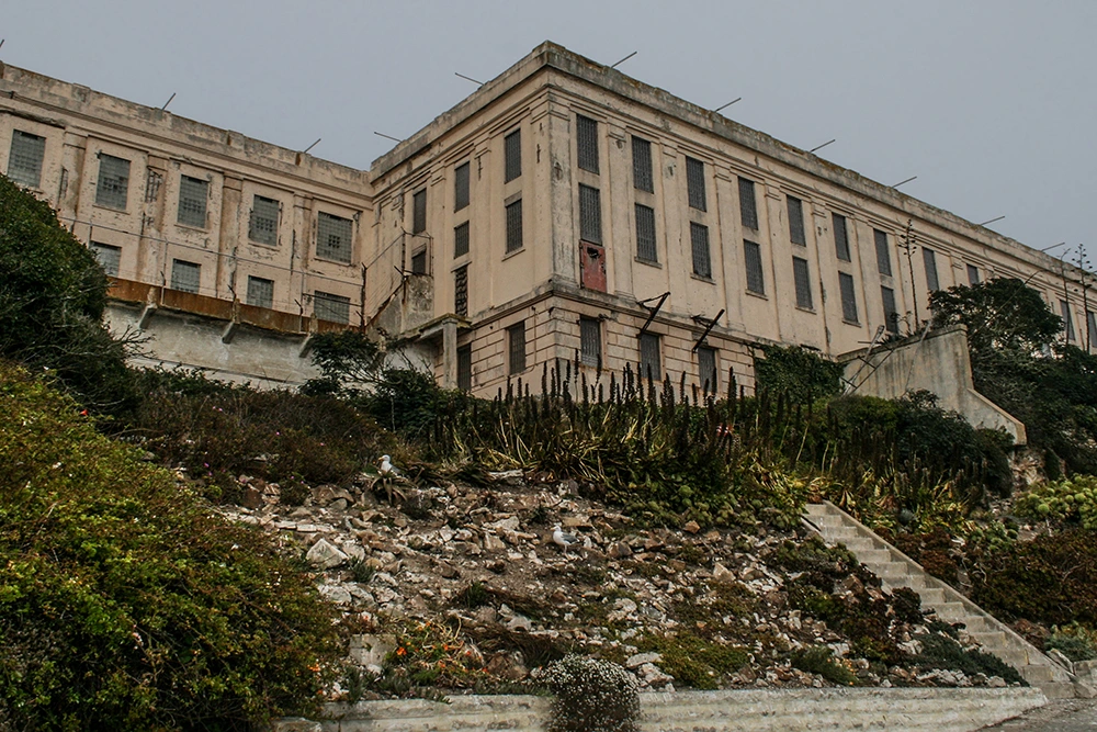 Alcatraz Prison Exterior Walls copyright 2024 sublunar