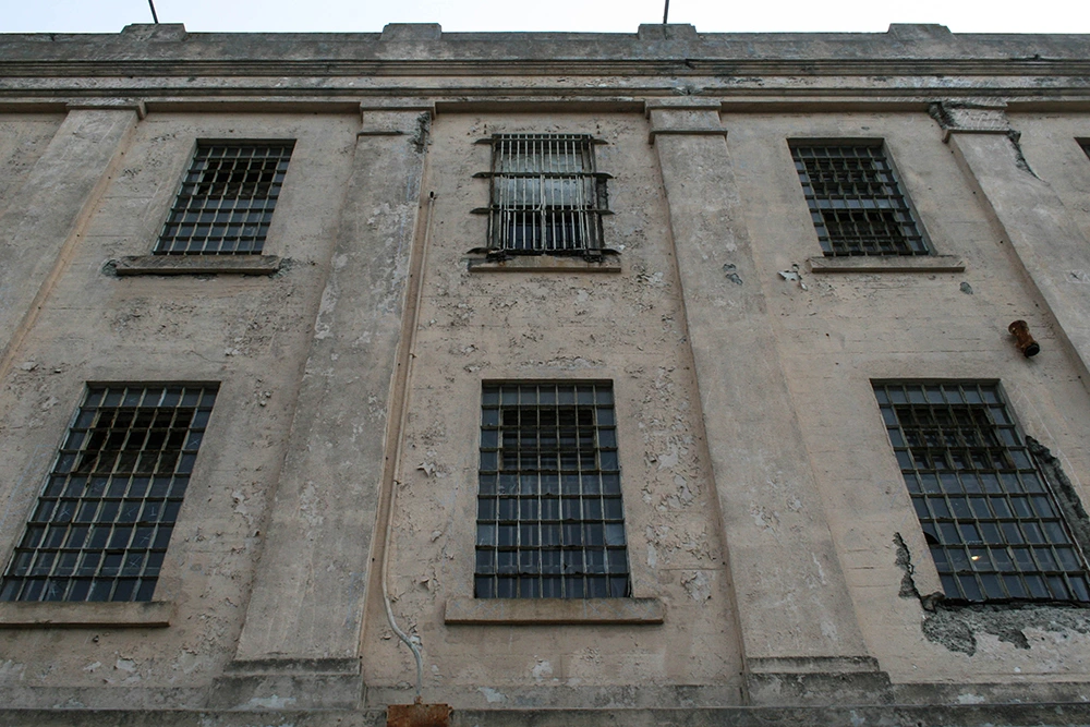 Alcatraz Prison Exterior Windows copyright 2024 sublunar