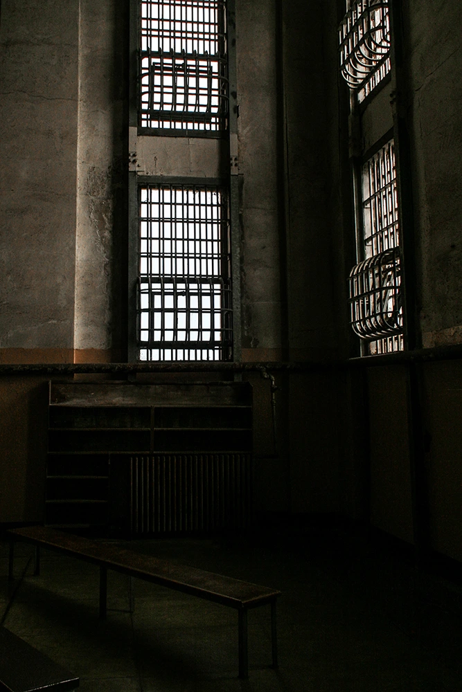 Alcatraz Prison Library copyright 2024 sublunar