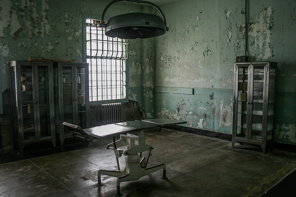 Alcatraz Prison Operating Room #2 copyright 2024 sublunar