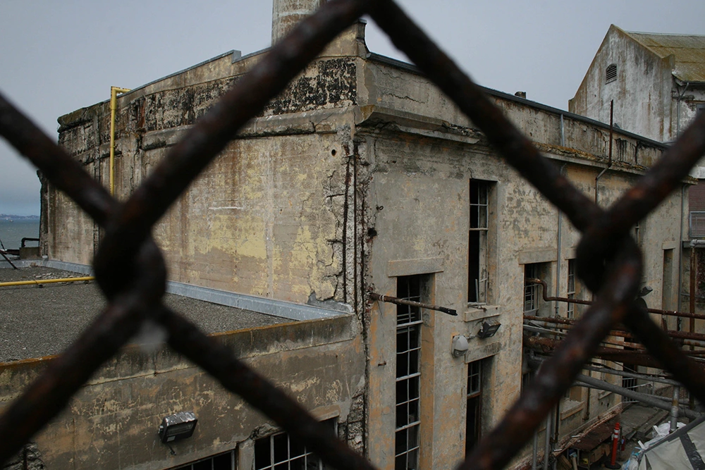 Alcatraz Prison Power House copyright 2024 sublunar
