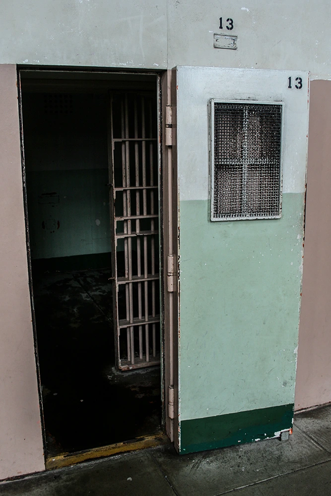 Alcatraz Prison Solitary # 13 copyright 2024 sublunar