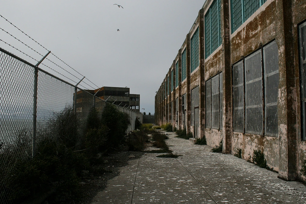 Alcatraz Prison Workshop Restricted Area copyright 2024 sublunar