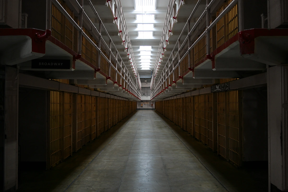 Alcatraz Prison Broadway Cells copyright 2024 sublunar